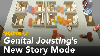 <i>Genital Jousting's</i> New Story Mode Lets You Play As A Penis With Problems<em></em>